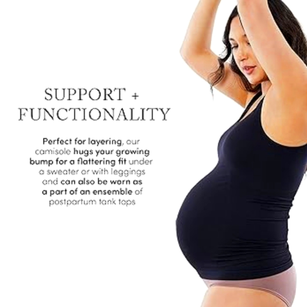 Ingrid & Isabel Maternity Camisole - Black
